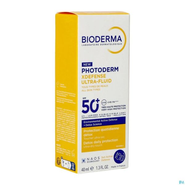Bioderma Photoderm Xdefense Ultra-fluid Spf50+40ml