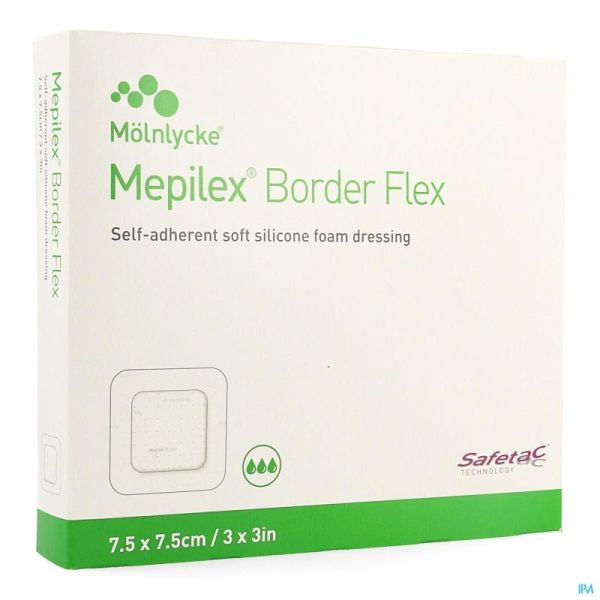 Mepilex Border Flex Pans 7,5X7,5Cm 5 595200