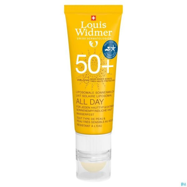 Widmer all day 50+ soin levres stick uv p tube25ml