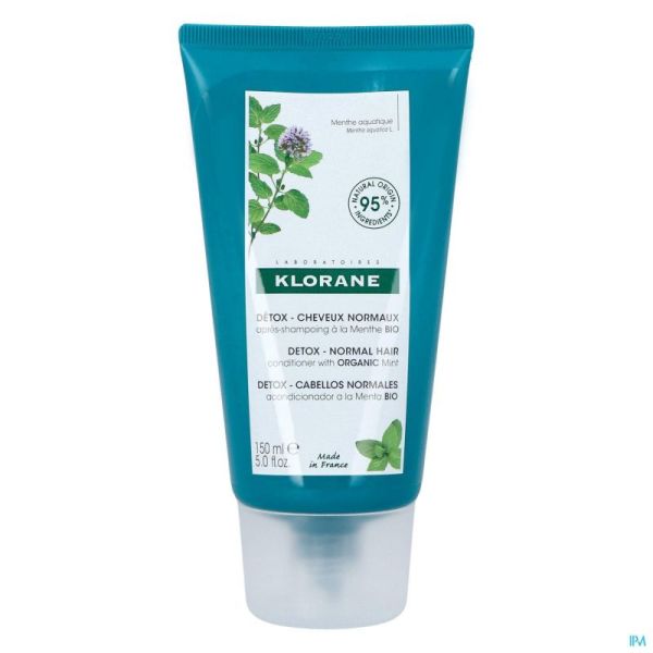 Klorane Capil. Conditioner Detox Munt Bio 150ml