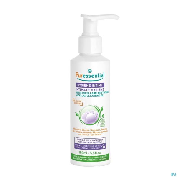PURESSENTIEL HYGIENE INTIME HLE MICEL. NETT. 150ML