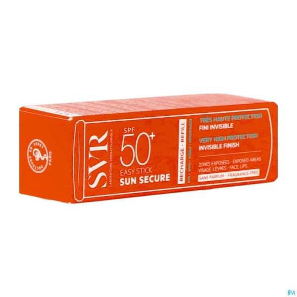 SVR SUN SECURE EASY STICK SPF50+ REFILL 10G