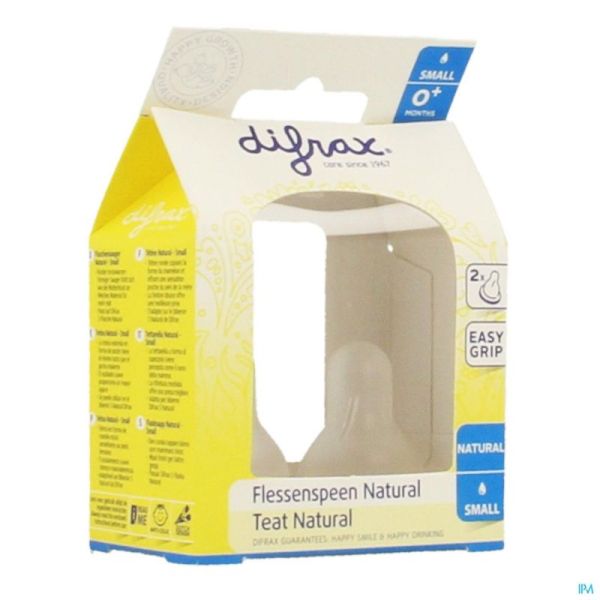 Difrax tetine natural small 671