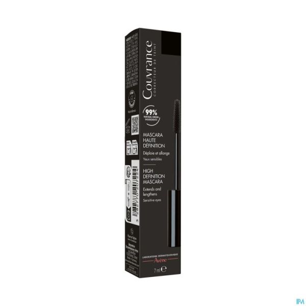 Avene Couvrance Mascara High Definition Zwart 7ml
