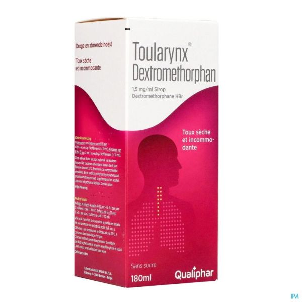 Toularynx Dextromethorphan Sol Or 180Ml