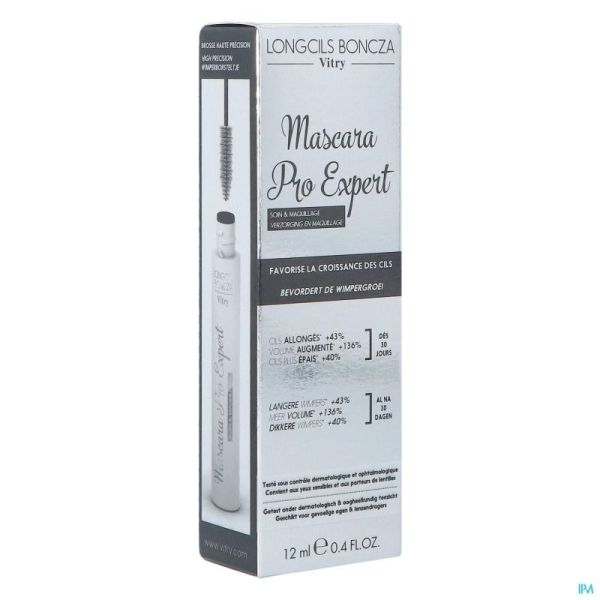 Longcils Boncza Pro Expert Mascara Zwart 12ml