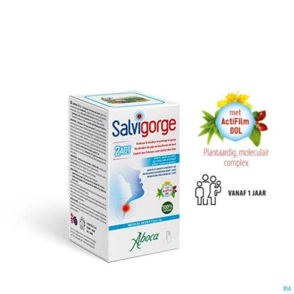 Salvigorge Spray S/Alcool 30Ml