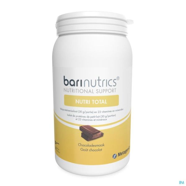 Barinutrics Nutritotal Choco Porties 14 Metagenics