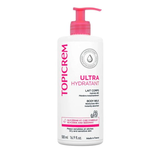 Topicrem Uhc Lait Hydratant 500Ml