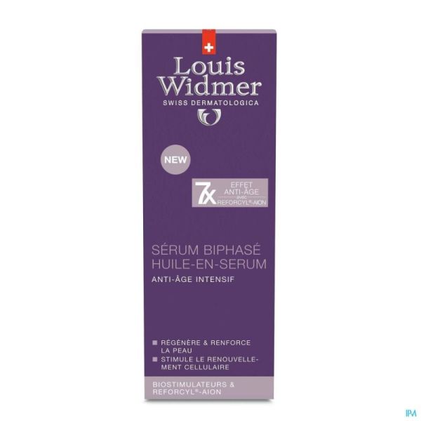 Widmer Iaa Olie-serum Intens.biphase Parf 35ml