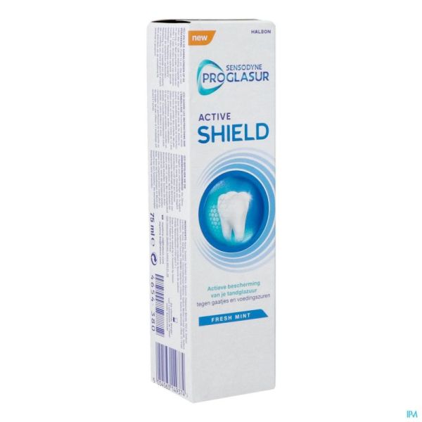 Sensodyne Proglasur Act.shield Fr.mint Tandpa.75ml