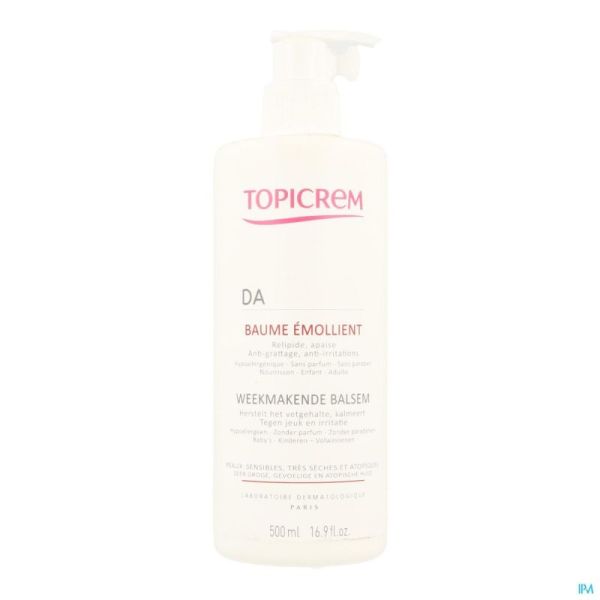 Topicrem Da Baume Visage-Corps Pompe 500Ml