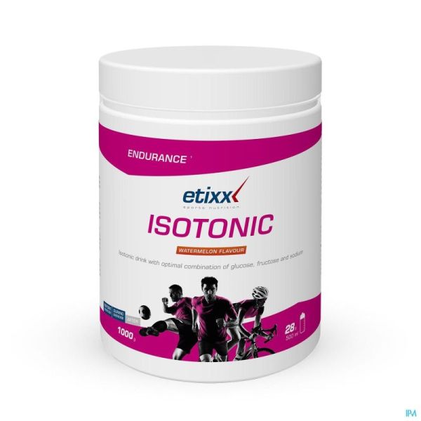 Etixx Isotonic Powder Watermelon 1000G