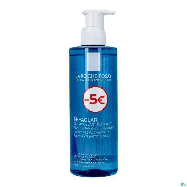 Lrp Effaclar Gel Moussant 400Ml -5