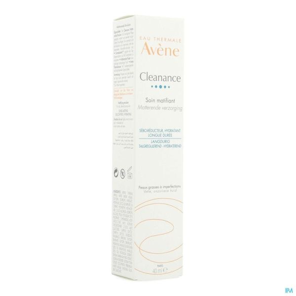 Avene Cleanance Soin Matifiant 40Ml