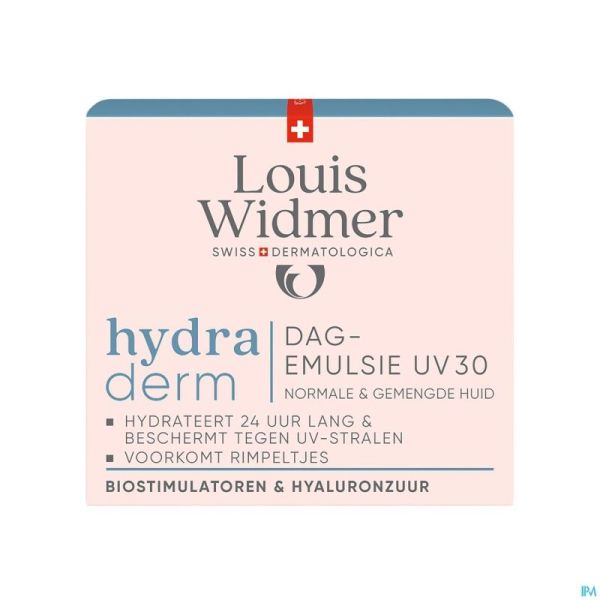 Widmer Hydrad Emulsion Jour Uv30 Parf 50ml