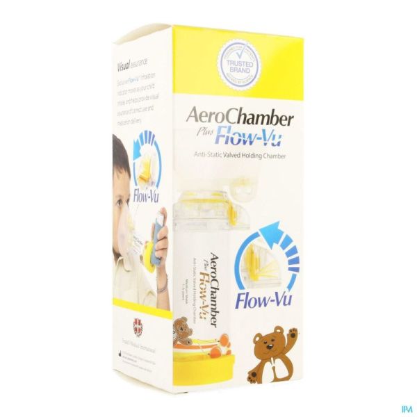 Aerochamber Plus A/static+flow-vu-mask Child