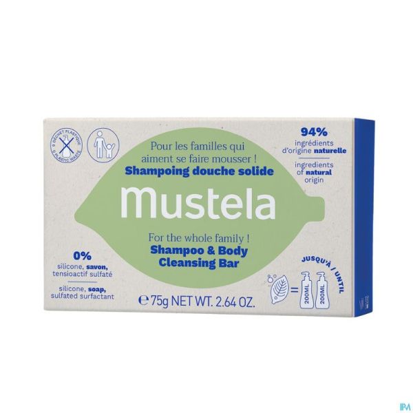 Mustela Fam Solide Douche Sh 75g