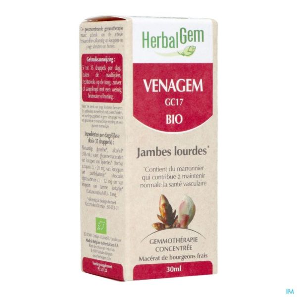 Herbalgem Venagem Bio 30ml