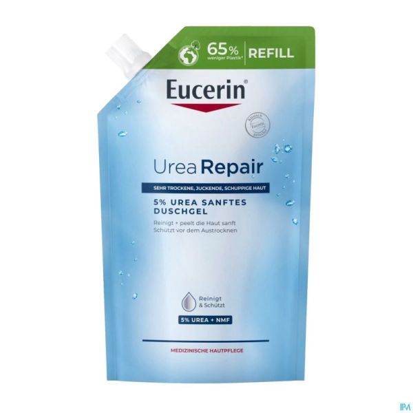 Eucerin Urearepair Gel Lavant 5% Uree Refill 400ml