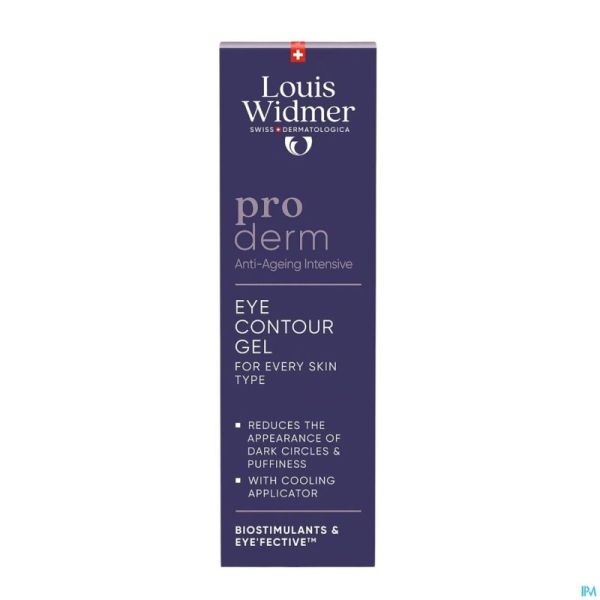 Widmer Proderm Oogomtrekgel 15ml