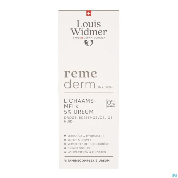 Widmer Remed Dry Skin Lait Corp.5%ure.n/parf200ml