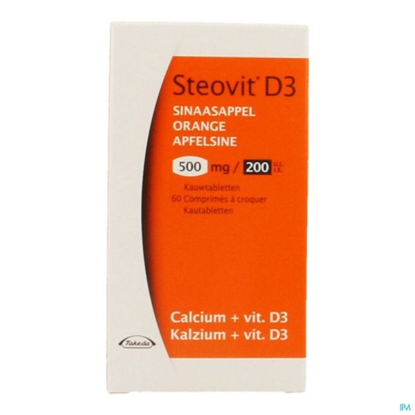 Steovit D3 500Mg/200Ui Comp 60