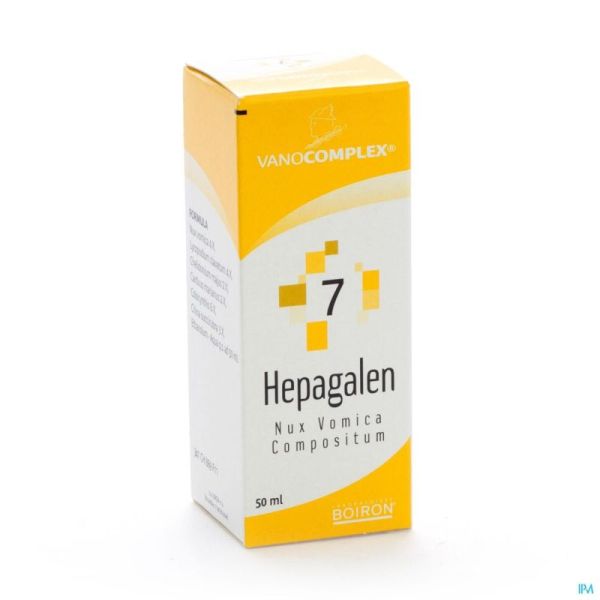 Vanocomplex N 7 Hepagalen Gutt 50Ml Unda