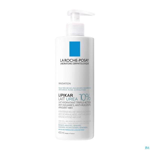 LRP LIPIKAR LAIT UREE 10% 400ML