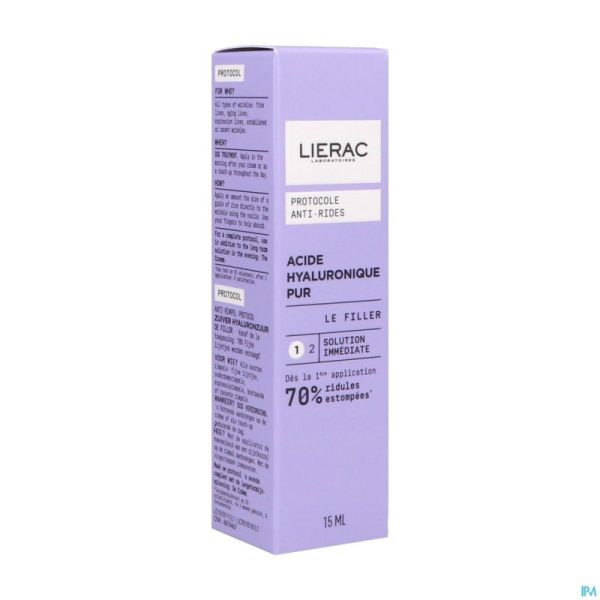 LIERAC PROTOCOLE FILLER A/RIDES STYLO 15ML
