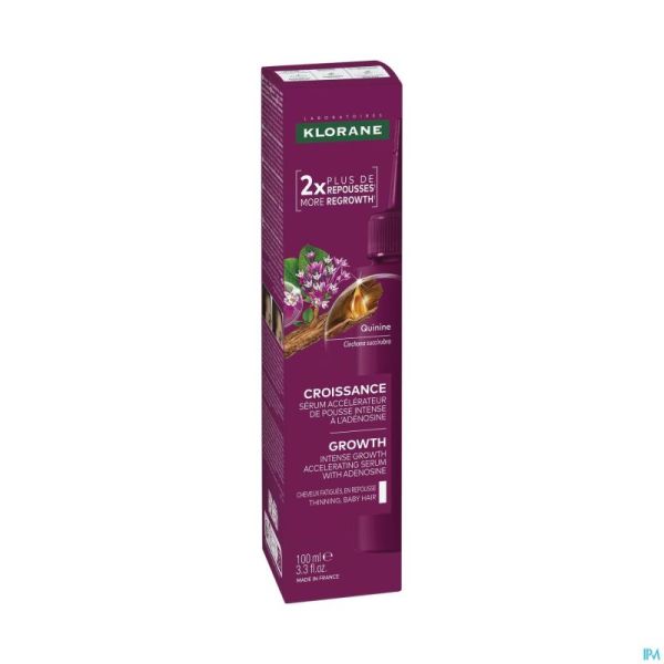 KLORANE CAPIL. SERUM CROISSANCE QUININE 100ML