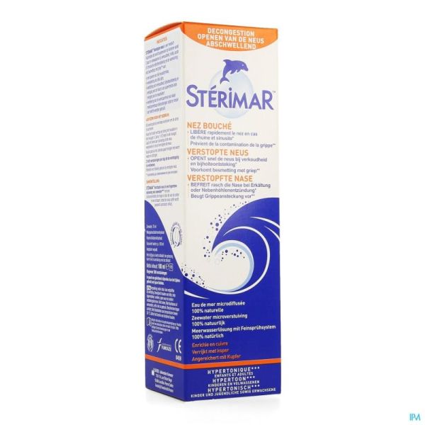 Sterimar Hypertonique Spray Nasal 100Ml