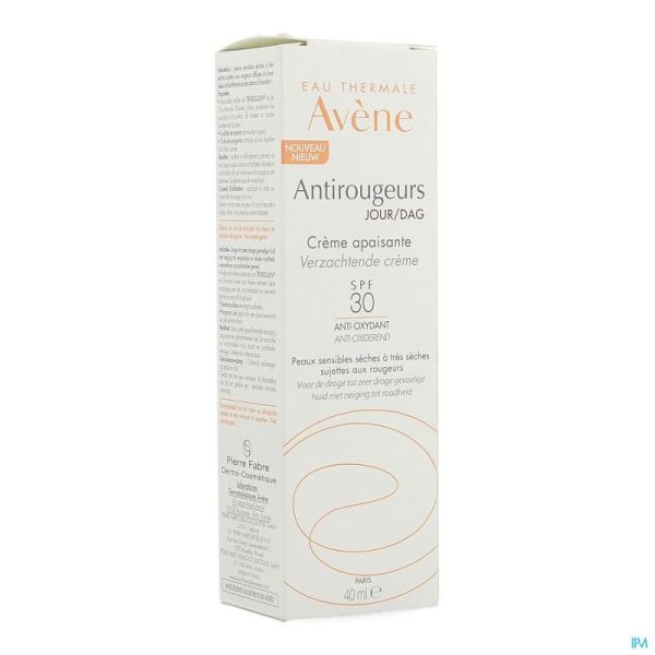 Avene Antirougeurs Jour Creme 40Ml