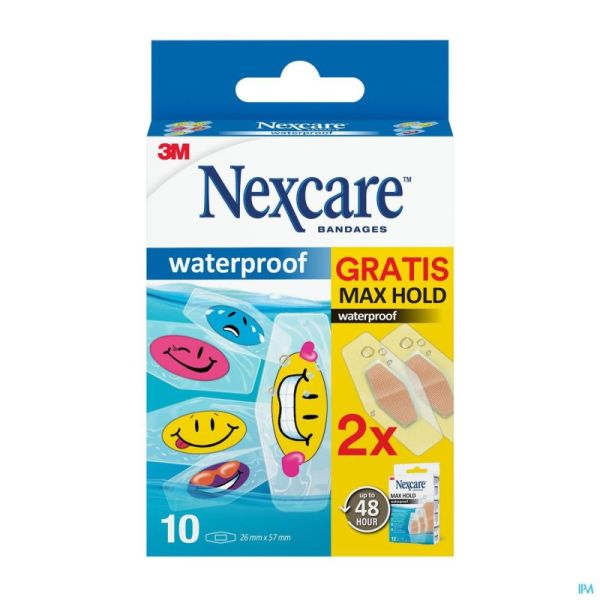 Nexcare Tattoo Wtp Pansement 26mmx57mm 10+2 Promo