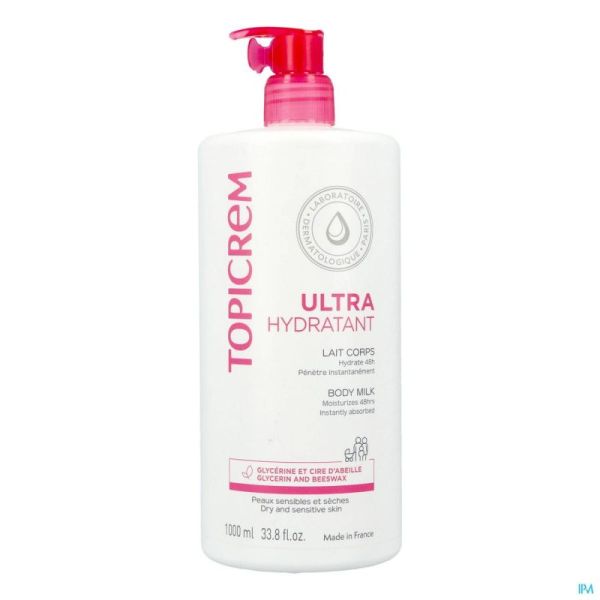 TOPICREM UM LAIT CORPS HYDRATANT 1000ML