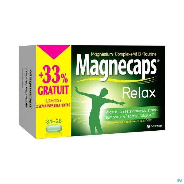 Magnecaps Relax Tabl 84 + 28 Grat.
