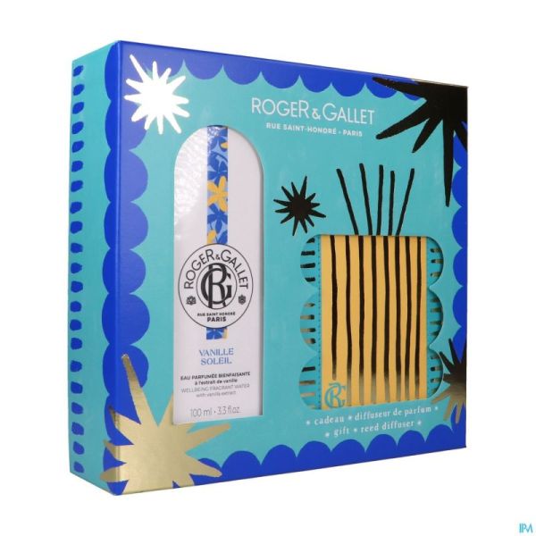 ROGER&GALLET SET NOEL VANILLE SOL. 100ML+DIFF 2025