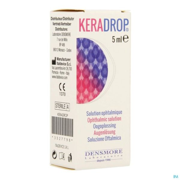 Keradrop Sol Ophtalm. Fl 5ml