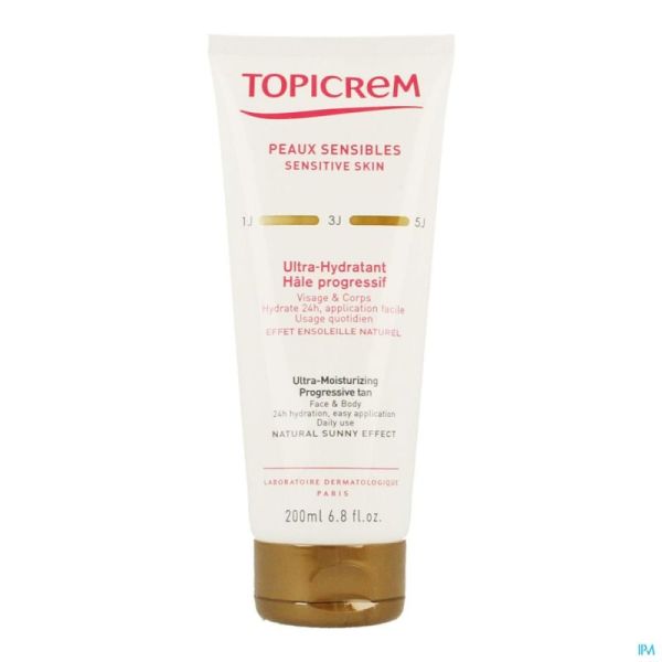 Topicrem Hale Progressif Lait Tube 200Ml