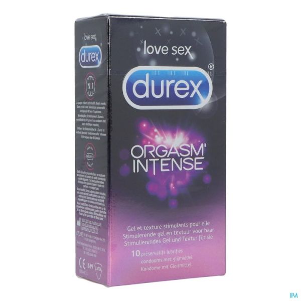 Durex Orgasm Intens Condoms 10