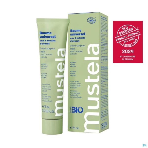 Mustela Fam Baume Universel 3 Extraits Avocat 75ml