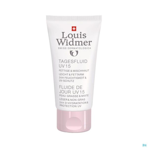 Widmer Fluide Jour Uv15 Parf Tube 50ml