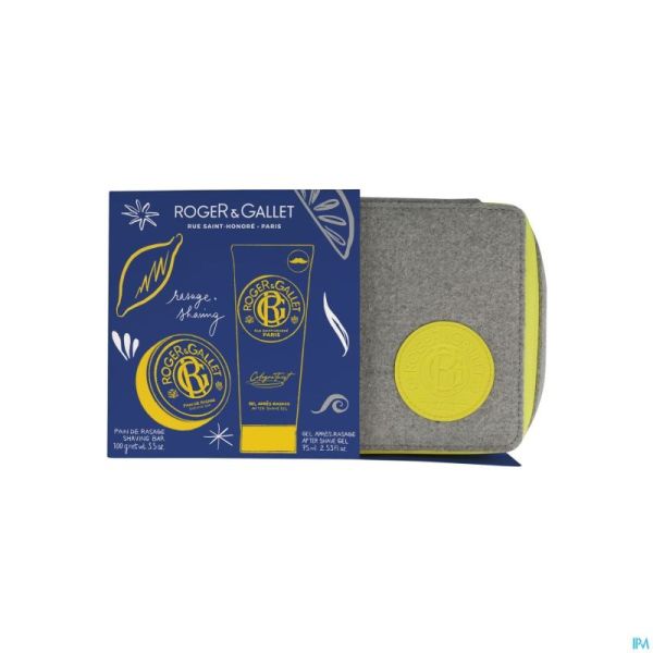 Roger&gallet Kerstset Homme Scheren 2 Prod.+tasje