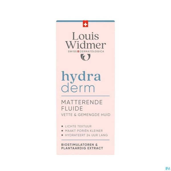 Widmer Hydraderm Fluide Matifiant Parf Tube 50ml