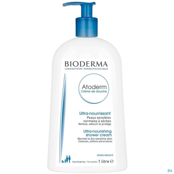 Bioderma Atoderm Creme Lavante Nutri Protect. 1L