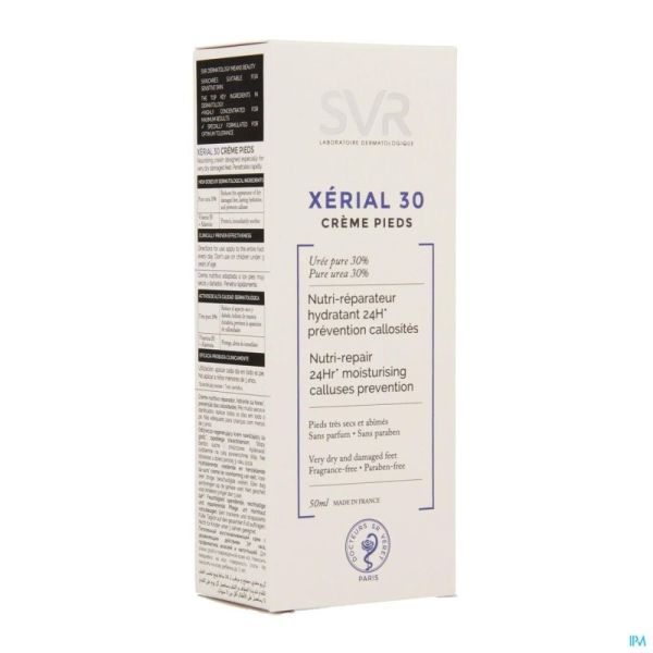 Xerial 30 Creme Pieds Tube 50Ml