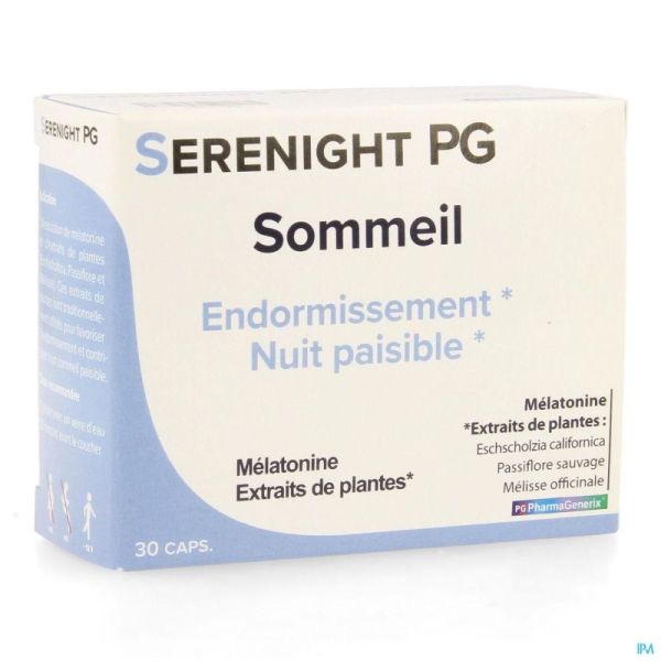 Pharmagenerix Serenight Pg Caps 30