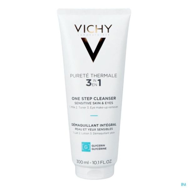 Vichy Pt 3in1 Makeup Verwijder.huid&ogen Gev.300ml