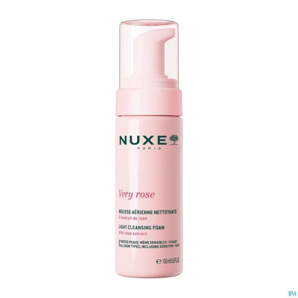 Nuxe Very Rose Mousse Aerienne Nettoyante 150ml Nf