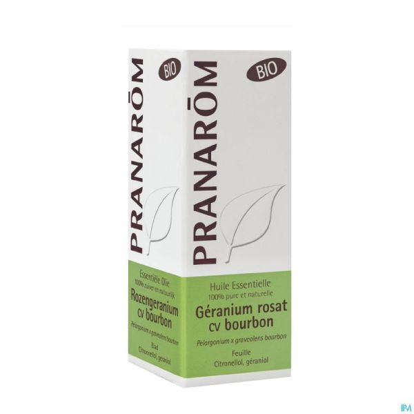 Geranium bourbon bio hle ess 10ml pranarom